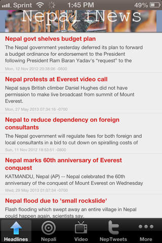 Nepali News :News and Radios from Nepal screenshot 4