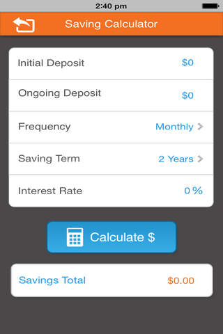 FinanceCorp Mortgage App screenshot 3