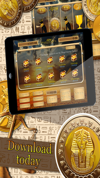 免費下載遊戲APP|Pharaoh's Pyramid Slots - Deluxe Casino Slot Machine and Bonus Games FREE app開箱文|APP開箱王