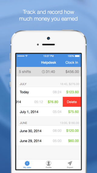 【免費商業App】QuickShift - Shift and Money Tracker-APP點子