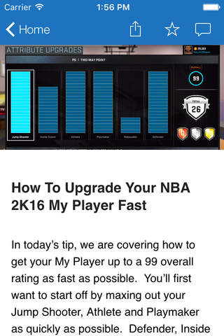 Hoops Gamer - NBA 2K Tips screenshot 3