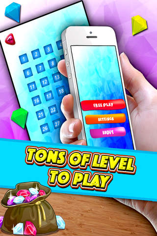 Hot Diamond flow game - Create easy match of addictive diamond jewel puzzles to connect! screenshot 3