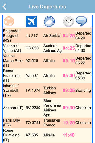 Tirana Airport Flight Status Live screenshot 2