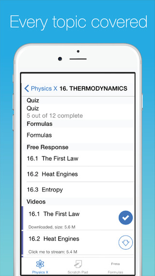 【免費教育App】Physics X: College, AP, SAT and MCAT Test Prep and Tools-APP點子