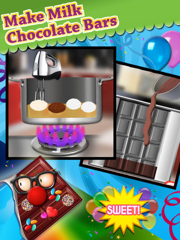 Chocolate Candy Bar Maker & Bubble Gum Maker - Kids Cooking & Food Maker  Games FREE - Microsoft ئەپلىرى