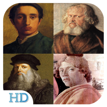 Painting Gallery HD - Leonardo da Vinci , Edgar Degas , Hieronymus Bosch , Sandro Botticelli LOGO-APP點子