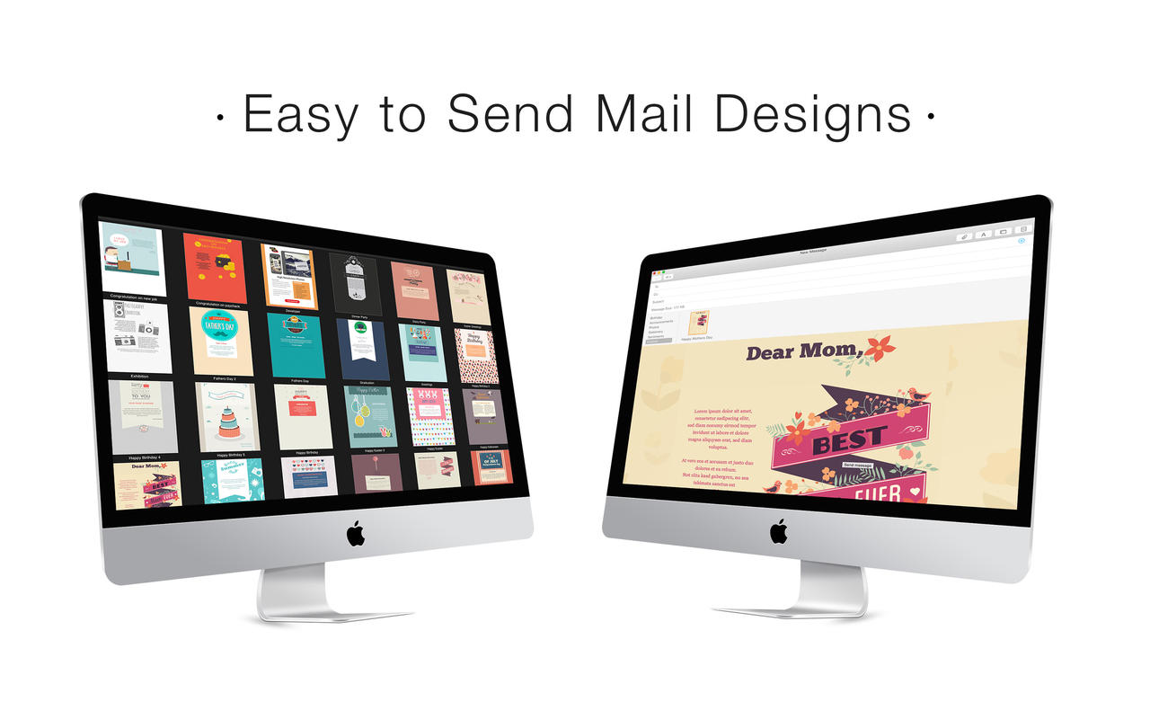 apple mail stationery business