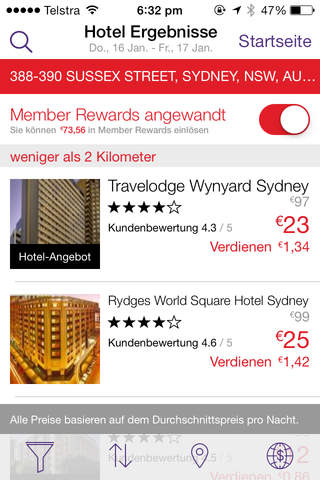 HotelClub - Hotel booking and hotel room deals screenshot 2