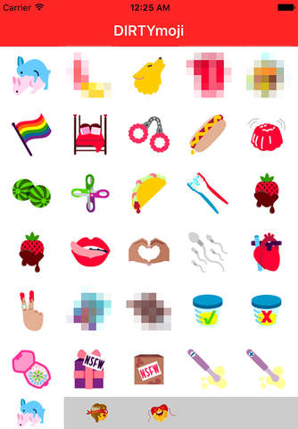 Dirty Emojis - Free Flirt Texting & Adult Emoticons Message Stickers screenshot 2