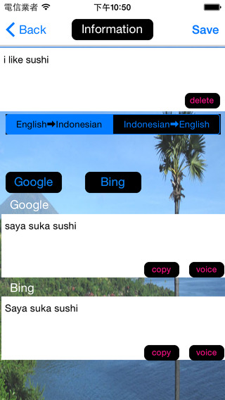 English-Indonesian Translator Terjemahan Bahasa Inggris