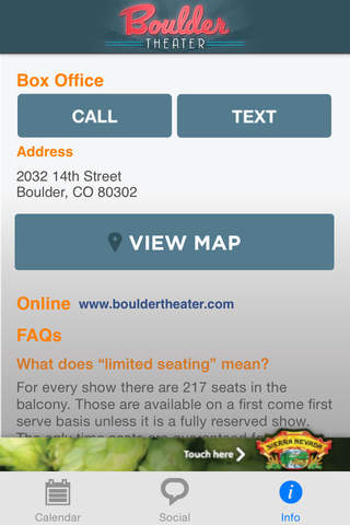 Boulder Theater screenshot 4