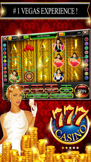 【免費遊戲App】Las Vegas Lady Casino Slots 777 (2) - 5 Reel Slot Machine-APP點子