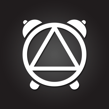 AALARM - Alcoholic Anonymous Alarm Clock and Daily Reflection LOGO-APP點子