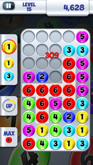 Numbers Addict 2 Candy Splash HD for iPhone iPad iPod Touch - Bubble Puzzle Brain Mind IQ Challenge