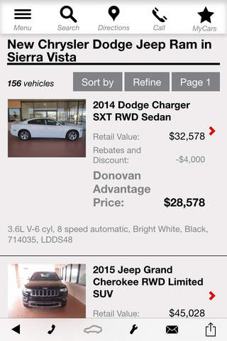 Donovan Dodge Dealer App screenshot 3