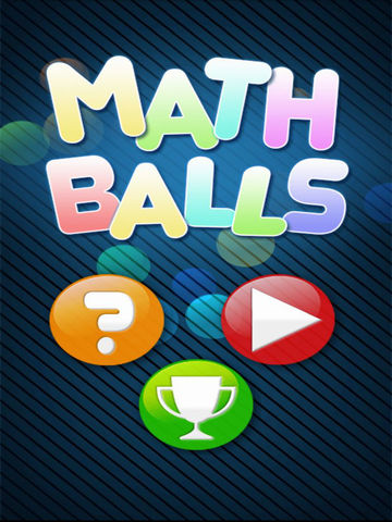 【免費遊戲App】Math Balls FREE-APP點子