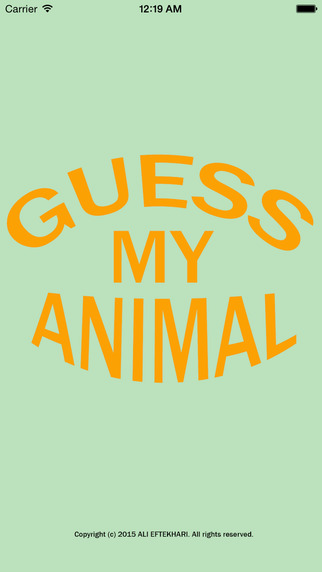 Guess My Animal Pro
