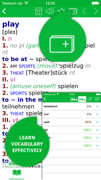 【免費書籍App】Dictionary German - English BASIC by PONS-APP點子