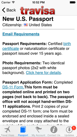【免費旅遊App】Travisa Passport and Visa Service-APP點子