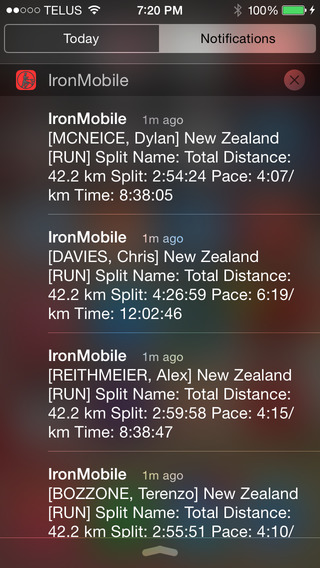 【免費運動App】IronMobile - Ironman Athlete Tracker-APP點子