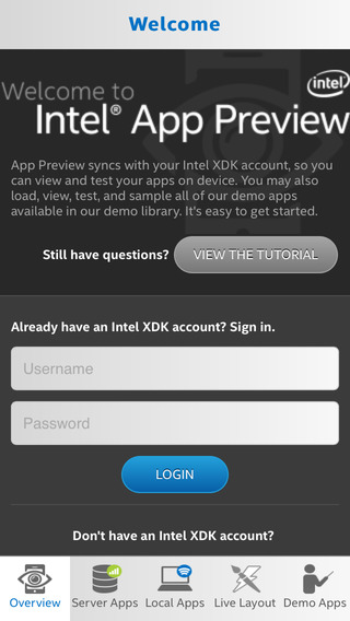 Intel® App Preview
