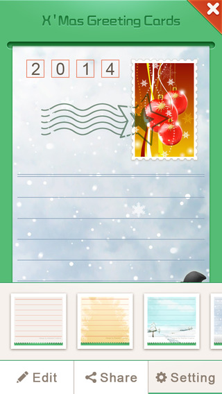 【免費生活App】X'Mas Greeting Cards-APP點子