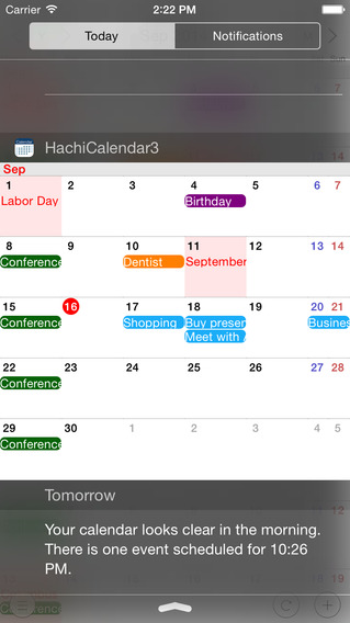 HachiCalendar3 - Vertical Scroll Calendar Widget Calendar
