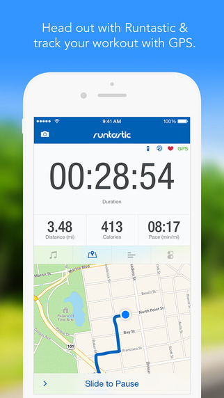 Runtastic PRO GPS Running Walking Jogging Distance Tracking and Marathon Training