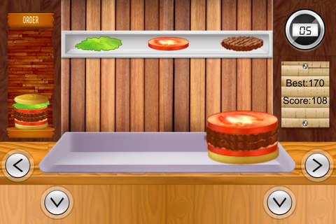 Yummy Burger Cooking Restaurant Maker screenshot 4