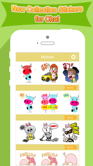 WeStickers Chat Free Sticker for Chat Whatsapp Viber Hangouts.