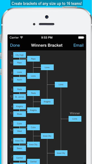 【免費運動App】Bracket Maker-APP點子