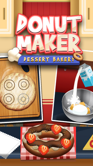 免費下載遊戲APP|Awesome Donut Cream Cake Dessert Bakery Maker app開箱文|APP開箱王