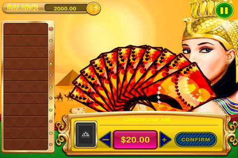 All-in Pharaoh's Fire High-Low Casino Blast A Way to Vegas Game Pro screenshot 2