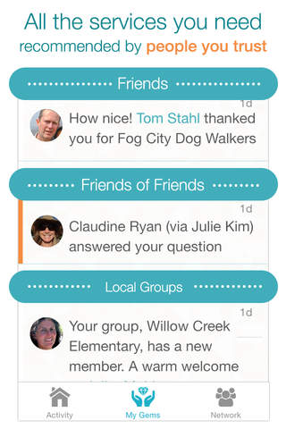 GemShare  - Best Local Services, Recommended by Friends screenshot 2