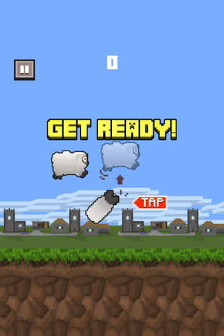 Flappy Sheepy screenshot 2