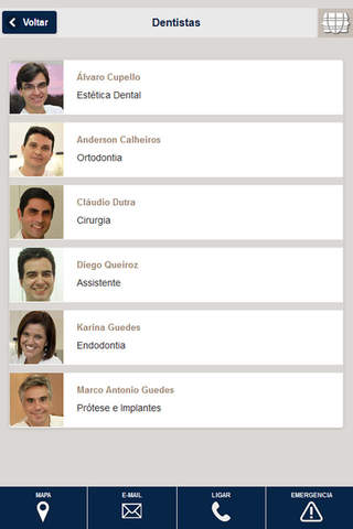 Clínica odontológica Marco Antonio Guedes screenshot 2