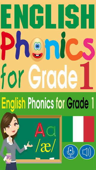 English Phonics for Grade 1 Italian Version italiano