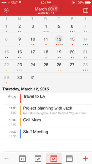 【免費生產應用App】CalenMob Pro - for Google Calendar and iCloud-APP點子