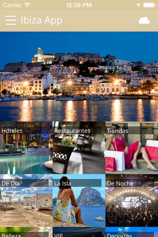 App Ibiza Guía de ciudad Guía de Ibiza Restaurantes Hoteles Ocio Tiendas screenshot 3