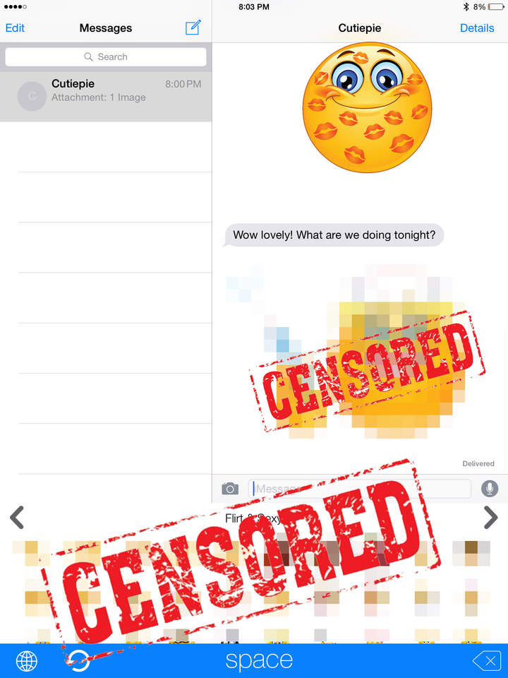 Adult Sexy Emoji Keyboard Free Love And Flirty Emojis Right On Your Keyboards Apprecs