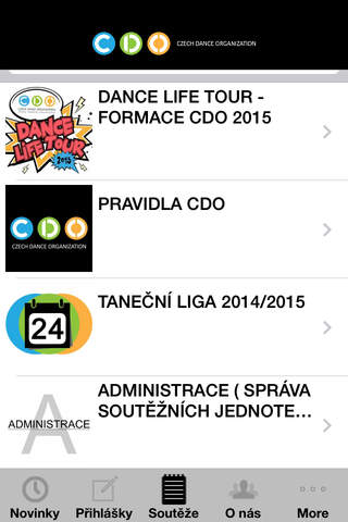 Czech Dance Organization screenshot 3