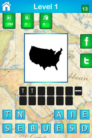 Guess the Country Map HD ~ Guess the Pics and Photos in this Popular Word Puzzle Quiz screenshot 2