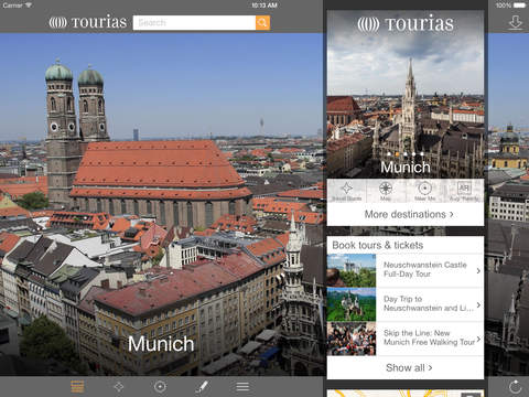 【免費旅遊App】Munich Travel Guide - TOURIAS Travel Guide (free offline maps)-APP點子