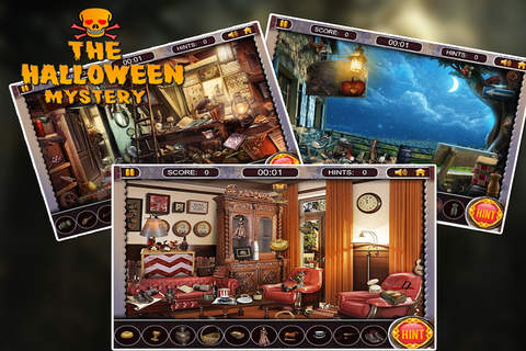 The Halloween Mystery Hidden Object Game screenshot 3