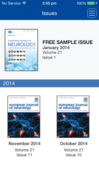 【免費教育App】European Journal of Neurology App-APP點子