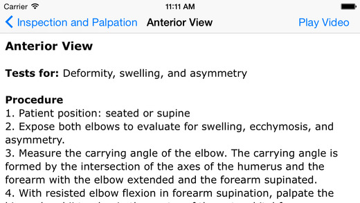 【免費醫療App】Musculoskeletal Exam-Elbow-APP點子