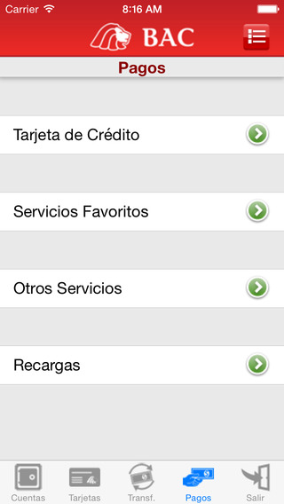 Captura de pantalla del iPhone 4