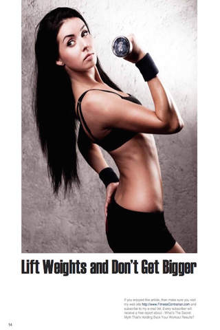 Women's Weight Loss Workouts Secrets Magazine screenshot 4