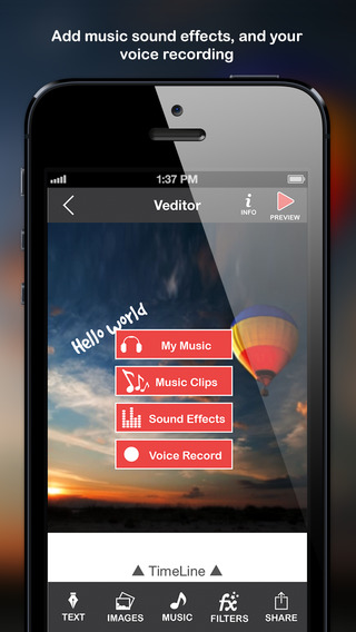 【免費攝影App】Veditor: Video editor and movie maker studio for YouTube and Instagram and Vine-APP點子