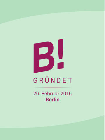 【免費商業App】B!GRÜNDET DEMO DAY 2015-APP點子